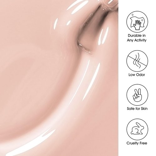 Larvall Beautpal Nude Gel Polish Set Milky Nude Sheer Pink Jelly Gel Polish Nail Kit Soak Off UV Translucent Nail Polish Gel 6PCS 8ml