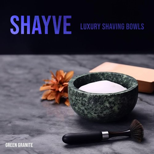 URBAN SOMBRERO ShayVe Bowl for Shaving Soap & Cream - Marble Shave Bowl For Soap & Cream - Exquisite Heat Insulated Wet Kit Addition (White)