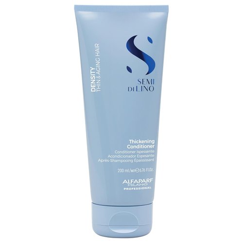 ALFAPARF MILANO Semi Di Lino Thickening Conditioner - Peptides & Amino Acids - For Fine & Thin Hair - Adds Volume & Softness
