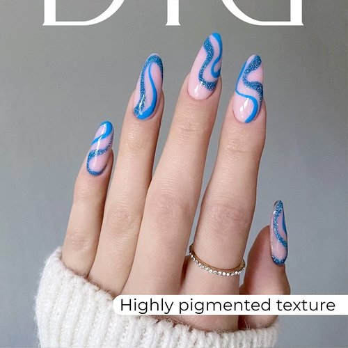 DIDIER LAB – Gel Polish Brillant No 19 – Professional Manicure Pedicure Nail Gel Polish with Sparkling Platinum Hue –Light Reflective Shimmer - Rich Pigment for Complete Nail Coverage – UV LED Lamps