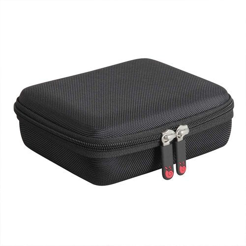 Hermitshell Hard Travel Case for Wahl Professional 5 Star Series Shaver/Shaper WA8061-100 (Black+Maroon)