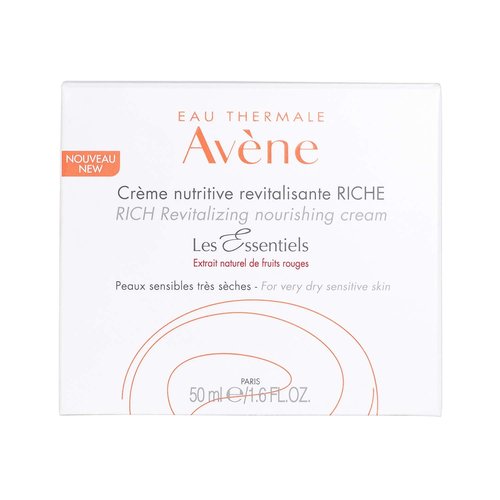 Avène RICH Revitalizing Cream - Ultra Nourishing Face Moisturizer | Non-Comedogenic 1.6 Fl Oz