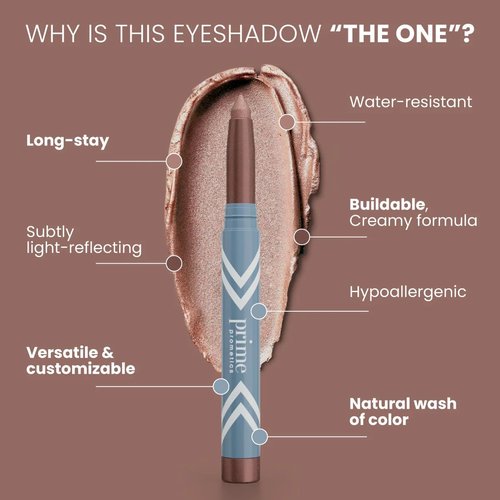 PRIME PROMETICS PrimeEyes Eye Brightener - Creamy Eye Shadow Sticks for Mature Women | Hypoallergenic, Long-Wear, Water-Resistant (Nebula)