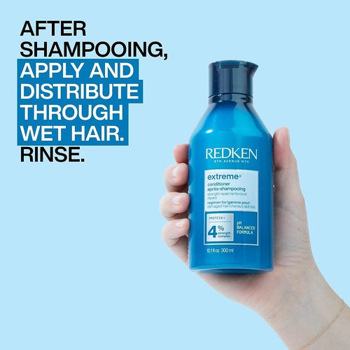 Redken Extreme Conditioner - Strengthen & Protect Damaged Hair with Protein Infusion | 33.8 Fl Oz