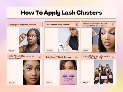 DIY False Lash Cluster Kit