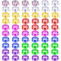 150 Pack Multi Color LED Fairy Lights Battery Operated 3 Modes - Waterproof
