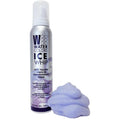 Watercolors Ice Whip Leave-In Conditioning Foam - Anti-Yellow Mousse for Blonde & Gray Hair | Violet Purple 6.5 oz