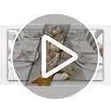 White Fall Garland with Lights - 6Ft Autumn Leaves & Pumpkins for Home Decor - Halloween & Thanksgiving Indoor Outdoor