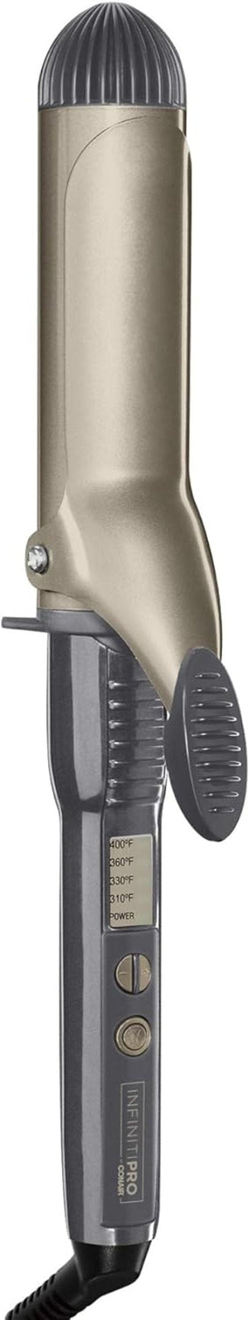 Conair INFINITIPRO Tourmaline Curling Iron - 1.5-Inch Ceramic Barrel for Soft Waves on Medium & Long Hair