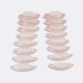 Libeauty Lash Lift Shields Shell Shape, Lash Lift Rods 16 Pcs/8 Sizes, Lash Lift Pads for Eyelash Curling and Lifting, Reusable Silicone Pads for Eyelash Perm Pink