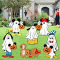 17-Inch Halloween Yard Signs Cartoon Mouse Outdoor Decorations