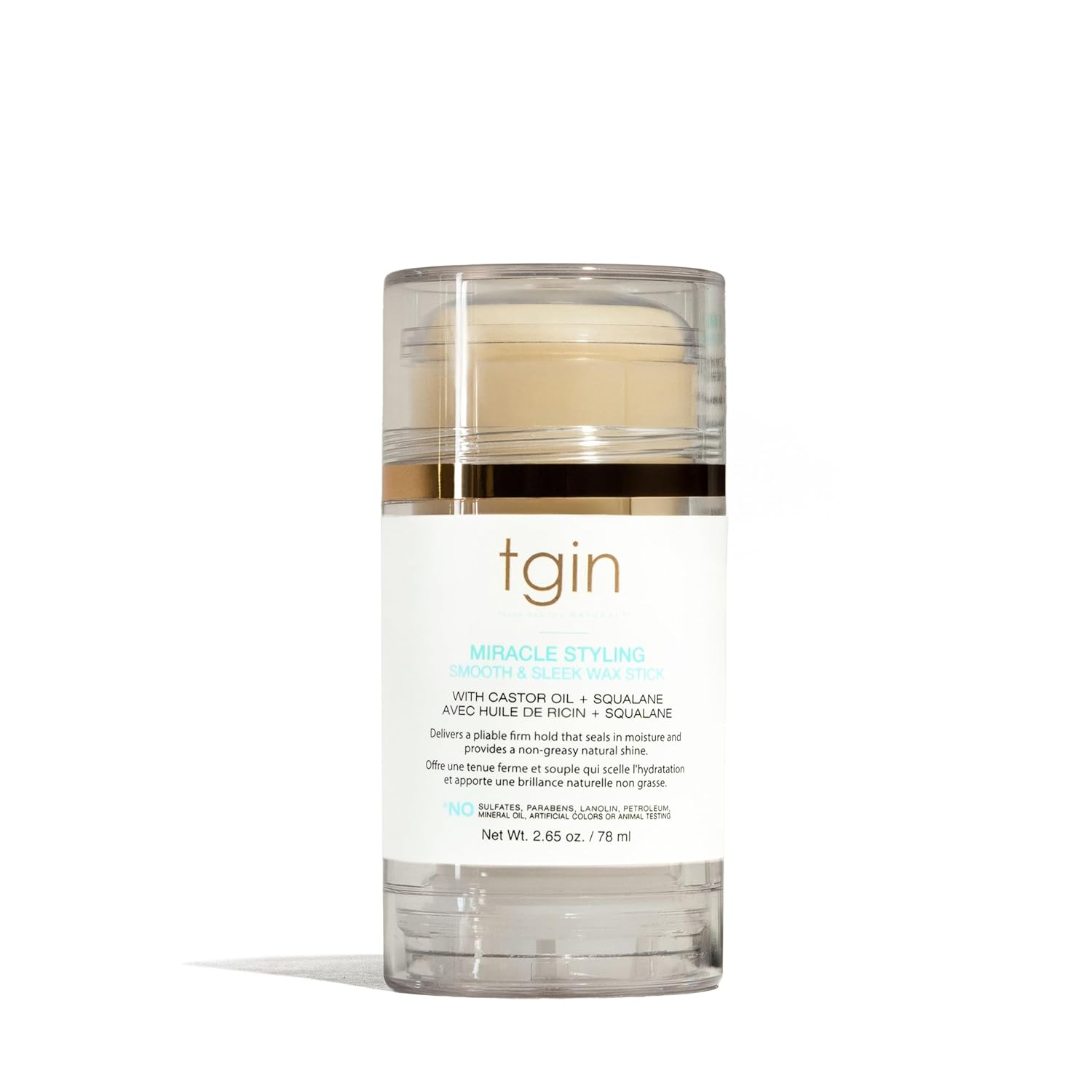 Thank God It's Natural Smooth & Sleek Wax Stick - Miracle Styling for Sleek Hair | 4 oz