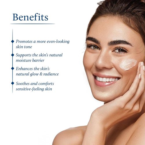 Blue Nectar Daily Moisturizer for Face for Women | Authentic Sandalwood, Turmeric & Manjistha Hydrating Day & Night Cream for Face (13 Herbs, 1.7 Oz)