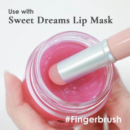 Dream Glow Beauty Wand For Lips | Makeup Application, Beauty Tool for Skin Care, Silicone Tip, Elastic Brush (Clear)