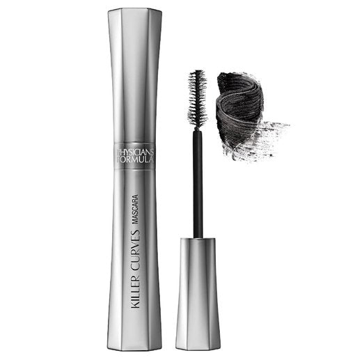 Physicians Formula Killer Curves Mascara - Black Full-Volume Lash-Lifting | Dermatologist Approved, Vegan
