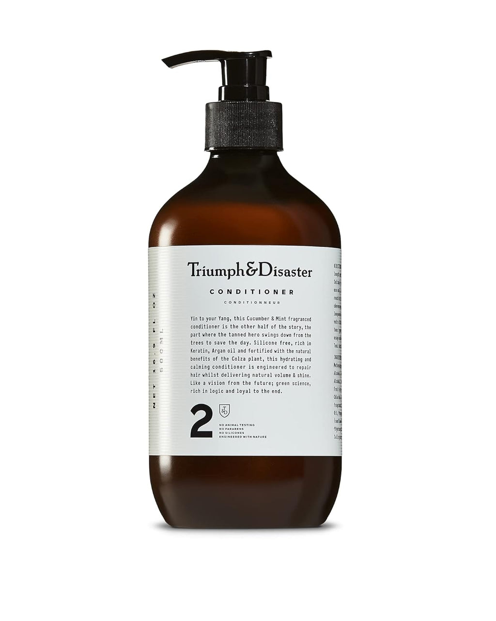 Triumph & Disaster Moisturizing Hair Conditioner - Hydrating & Detangling with Keratin for Dry, Damaged Hair | 19.22 fl oz