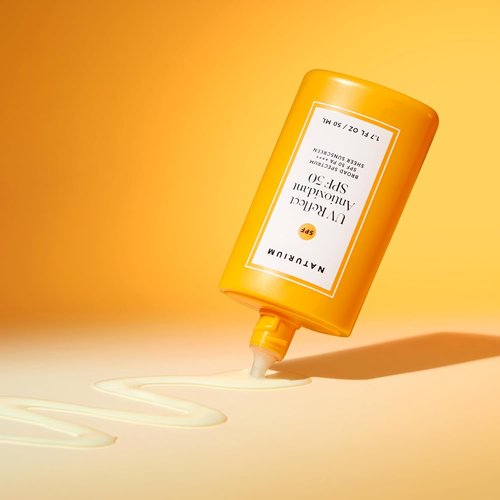 Naturium UV Reflect Antioxidant Sunscreen - Broad Spectrum SPF 50 | Lightweight Face & Skin Protector, 1.7 oz