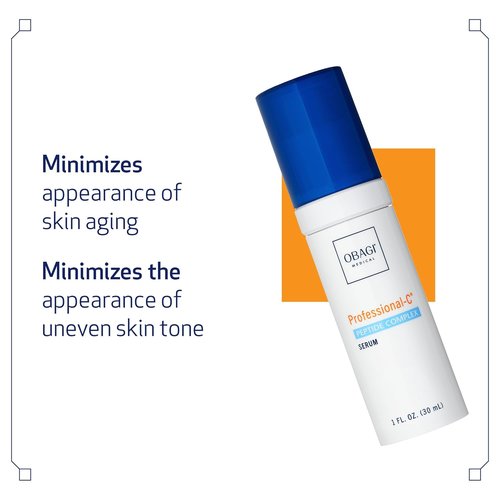 Obagi Professional-C Peptide Complex Serum - Boosts Firmness, Evens Skin Tone & Reduces Fine Lines