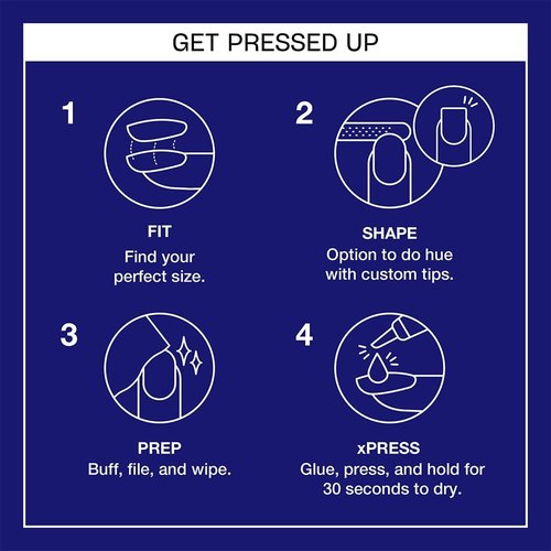 OPI Press On Nails - Gel-Like Salon Manicure Lasting Up to 14 Days | Vegan & Sustainable Packaging