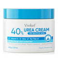 VREKEF Urea Cream 40% Plus Salicylic Acid 2%, Urea Cream 40 Percent for Feet Maximum Strength, Foot Cream for Dry Heels Cracked