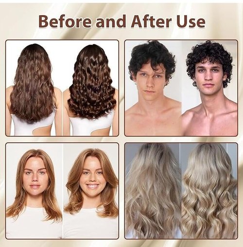 Skiennix Smoothing Air Dry Cream - Frizz Control Lotion for Curly, Wavy & Straight Hair | Hydrating Formula