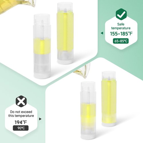 Sherules Lip Balm Filling Tray and Spatula Kit - 50 Tubes Holder for DIY Lip Balm Making - Compatible with 5.5ml Empty Tubes, Green