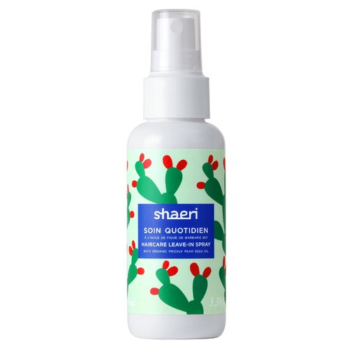 SHAERI Hair Spray - Natural Detangling & Heat Protection - Nourishing Jojoba & Almond Oil - 3.38 oz