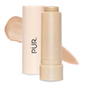 PÜR MINERALS Silky Tint Creamy Makeup Stick - Multitasking Lip & Cheek Color with Peptides for a Natural Glow