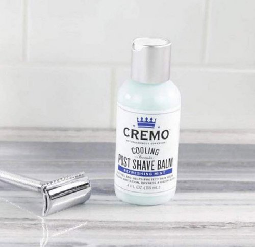 Cremo Cooling Formula Post Shave Balm,Soothes,Cools And Protects Skin From Shaving Irritation,Dryness and Razor Burn,4 Oz,(Pack of 2)