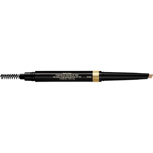 L'Oreal Paris Brow Stylist - Shape & Fill Mechanical Eyebrow Pencil, Blonde, 0.008 Oz | Perfect for Defined Brows
