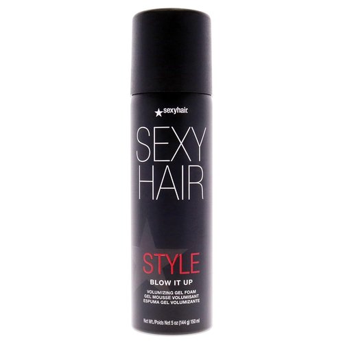 SexyHair Volumizing Gel Foam - Boosts Volume Up to 50% | Adds Shine | 5 Oz