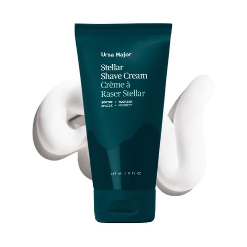 Ursa Major Natural Shave Cream | Non-irritating, Vegan and Cruelty-Free | Formulated for Men and Women | 5 ounces