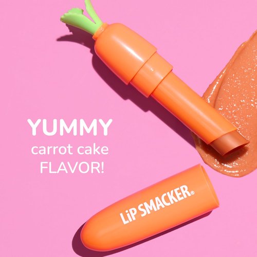 Lip Smacker Carrot Lip Balm - Limited Edition Carrot Cake Flavor | Perfect Easter Basket Stuffer