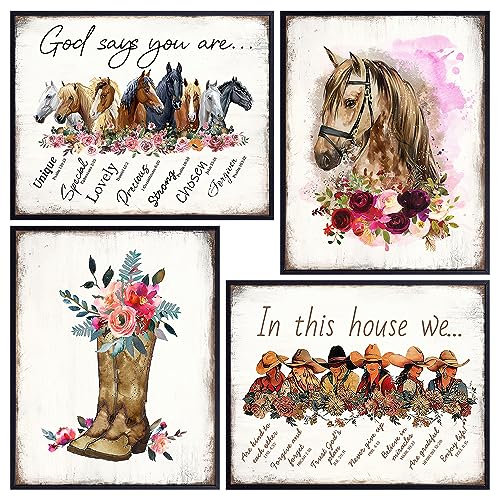 Christian Wall Art 11x14 Poster - Religious Scripture & Inspirational Decor