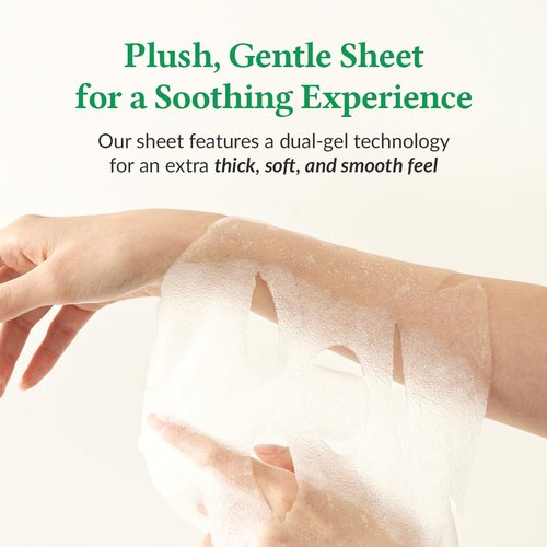 Dr.Althea Cushion Veil Calming Mask | Cooling Mask to Help Reducess Redness | Soothe Irritated Skin with CICA Complex | Vegan Korean Skincare (Pack of 4)