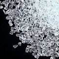 Crushed Glass for Crafts & Vase Fillers - 10 Pound Transparent Decorative Mirror Pieces