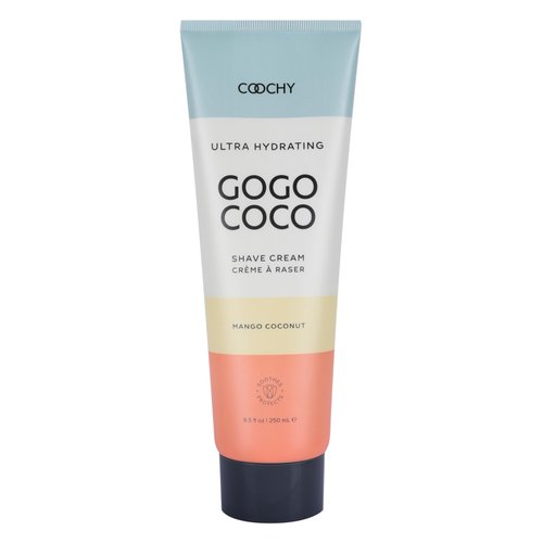 Coochy Ultra Hydrating Shaving Cream | Prevents Irritation, Bumps & Dry Skin | Doubles as Hair Conditioner | Coconut Oil, Tea Tree Oil, Jojoba Oil, Shea Butter & Aloe Vera | Mango Coconut 8.5oz/250mL