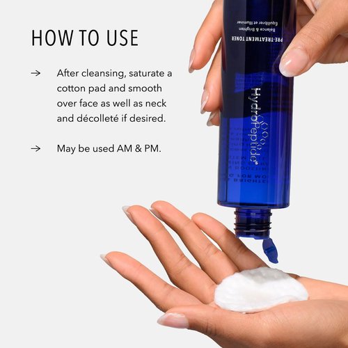 HydroPeptide Pre-Treatment Toner - Balance Skin for a Youthful, Refreshed Appearance | 6.76 Ounce