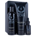 ZEUS Starter Beard Wash & Beard Oil Kit for Men, Softens, Hydrates & Moisturizes Facial Hair, Promotes Healthy Growth & Shine (Made In USA) Vanilla Rum