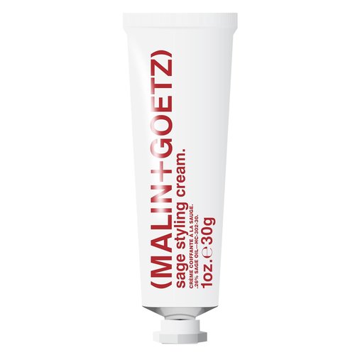 MALIN+GOETZ Sage Styling Cream - Flexible Hold for All Hair Types | Adds Shine, Definition & Volume | Tames Frizz | Cruelty-Free (1 Fl Oz / 4 Fl Oz)