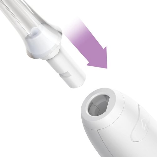 Philips Sonicare Power Flosser Tips - Quad Stream Design, 2-Pack, White HX3062/00