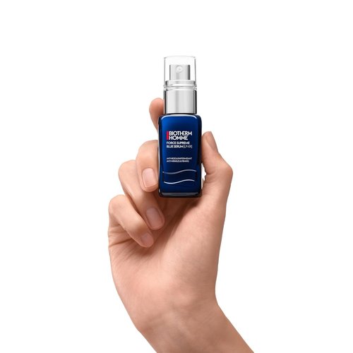 Biotherm Force Supreme Blue Serum for Men - 35 Nutrients for Skin Regeneration & Firmness
