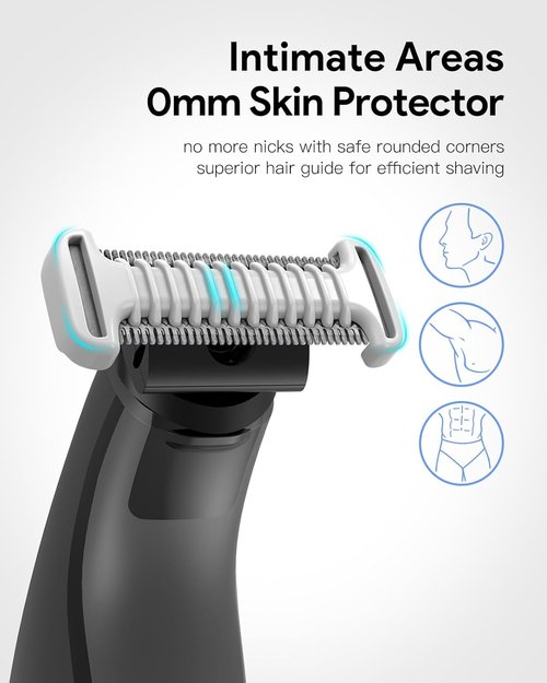 Guard Combs | Skin Protector & 3mm Body Comb Set for O Blade QP Series - 2 Piece Accessory Set