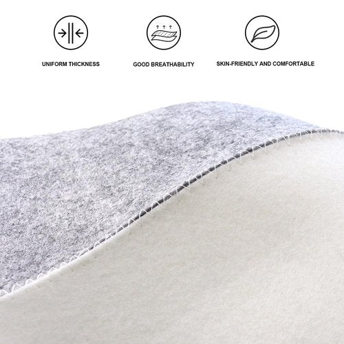 2 Pack Sauna Hat Polished Wool Hat for Sauna Wool Cap for Sauna Banya Bath House Head Protection Ukraine Sauna Hat for Men Russian Banya Hat Unisex Bathroom Accessories for Women White