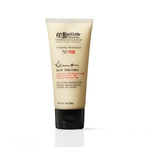 C.O. Bigelow Lemon Hand Treatment, Lotion for Dry Hands with Lemon Extract, Moisturizing Lotion and Hand Treatment, 3 oz