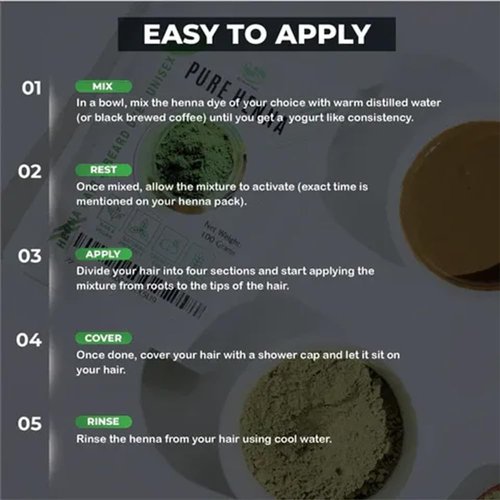 1000 Grams - 100% Pure Henna Powder For Hair Dye - Red Henna Hair Color, Best Red Henna For Hair - The Henna Guys