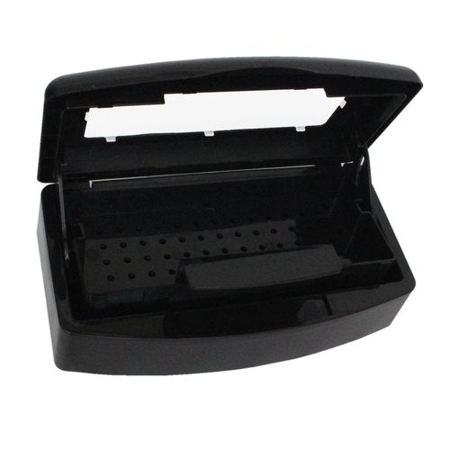 Nail Tool Sterilizer Box, Plastic Sterilization Tray for Tweezer, Eyelash Extensions, Hair Salon, Spa, Nail Implement