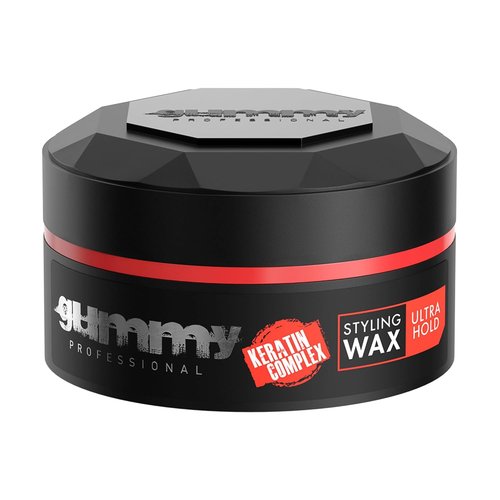 Skiennix Gummy Hair Styling Wax for Men - Ultra Hold Water-Based Pomade - 150ml with Provitamin B5 & Keratin