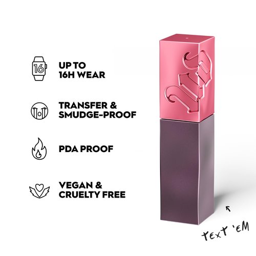 Urban Decay Vice Lip Bond - Glossy Longwear Liquid Lipstick, Transfer-Proof & Hydrating, 0.14 fl oz