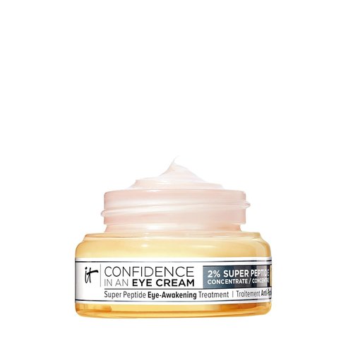 IT Cosmetics Confidence in an Eye Cream - Anti-Aging Peptide Formula for Dark Circles & Wrinkles | 48HR Hydration, 2% Super Peptide, All Skin Types